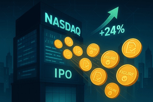 Figure Tech Soars 24% in Blockbuster $787.5M IPO Debut